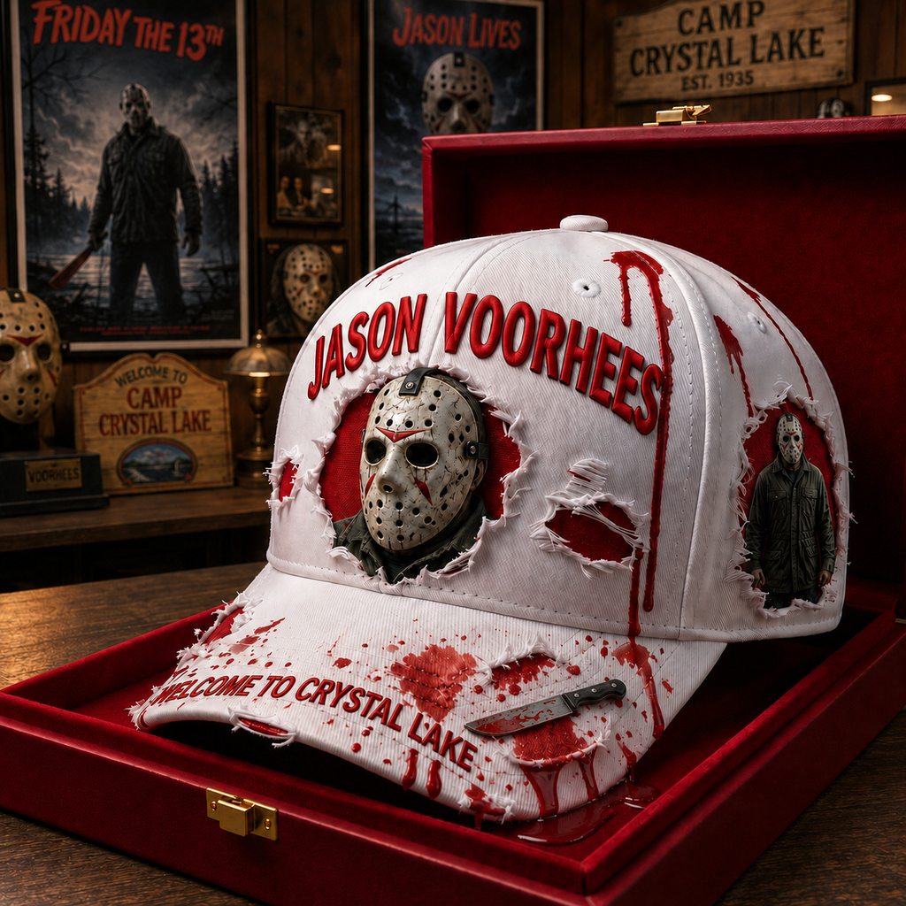 Personalized Horror Cap Michael Myers Halloween Gift Idea Classic Cap GradoCreations