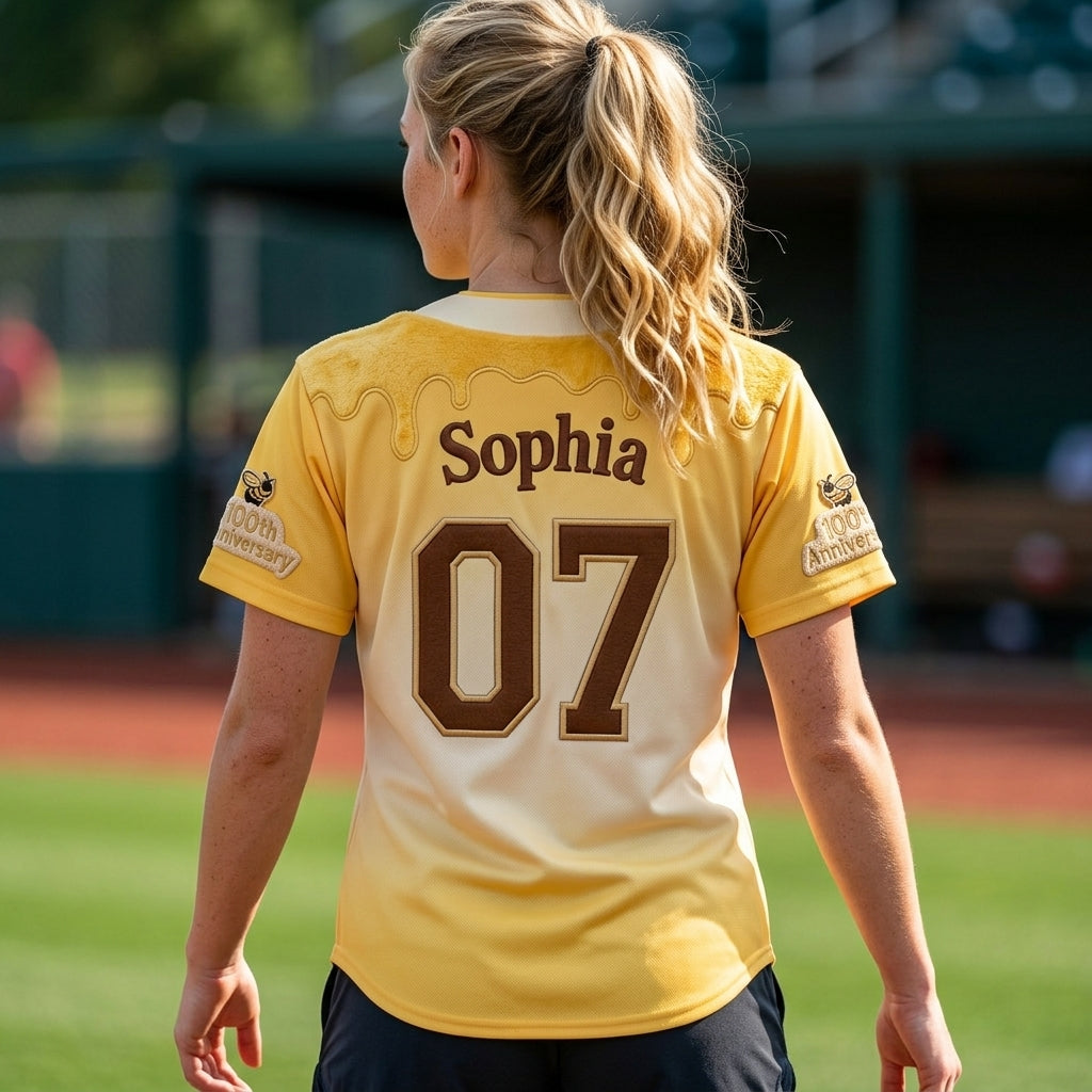 Personalized Baseball Jersey 100th Anniversary Gift for Movie Fans