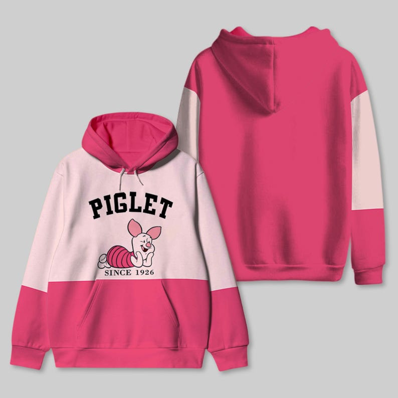 Personalized Winnie the Pooh Hoodie Custom Gift for Fans