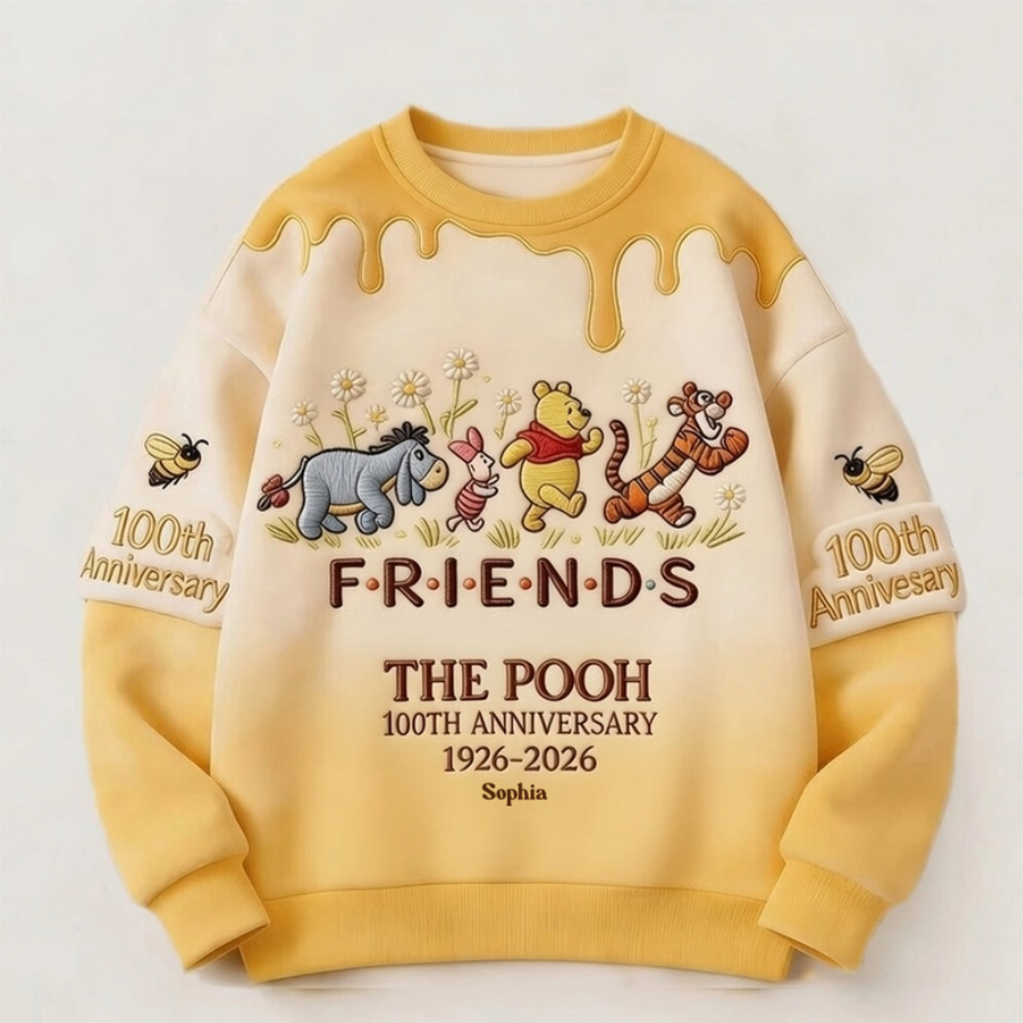 Personalized Honey Bear All Over Print Shirt Gift for Movie Fans