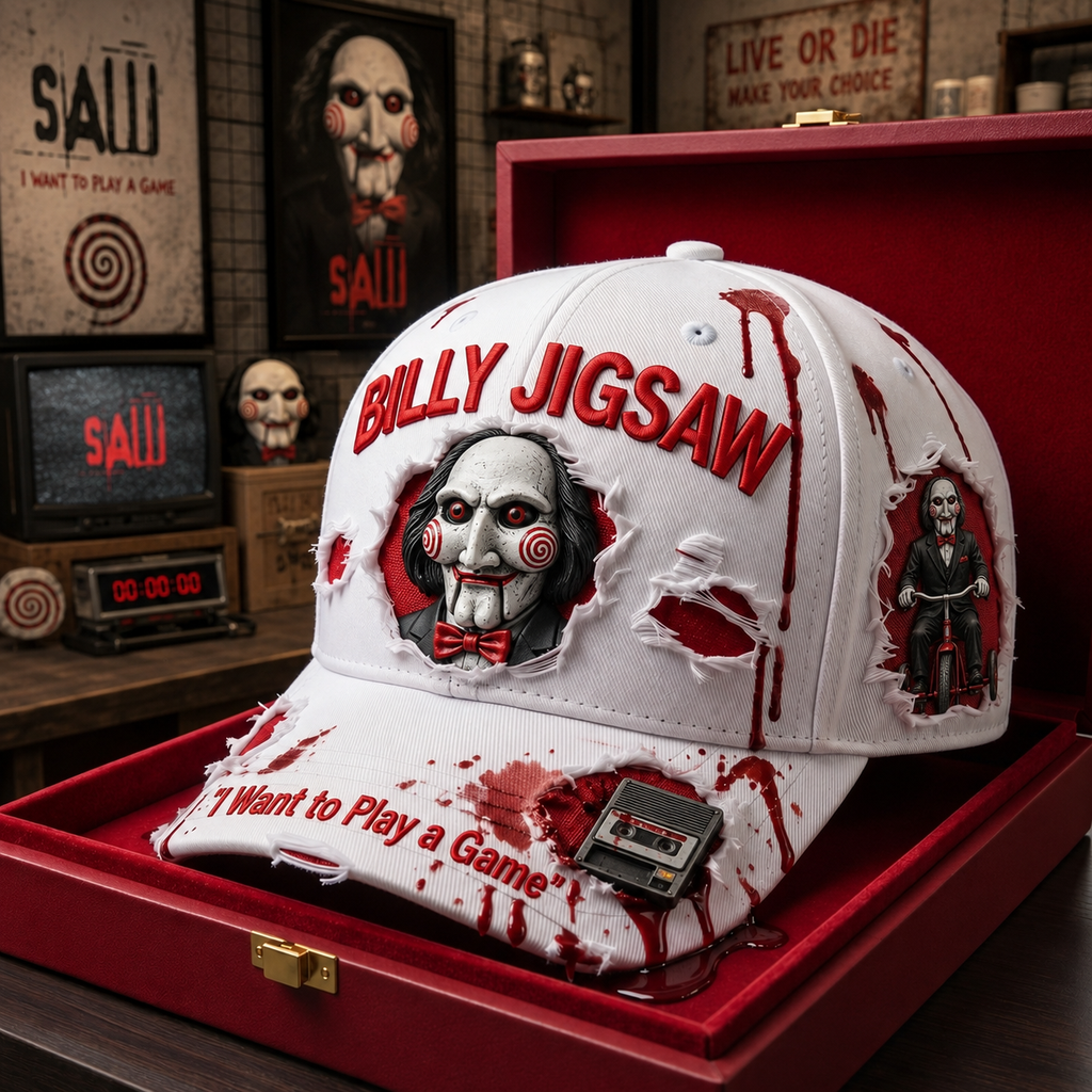 Personalized Horror Cap Michael Myers Halloween Gift Idea Classic Cap GradoCreations