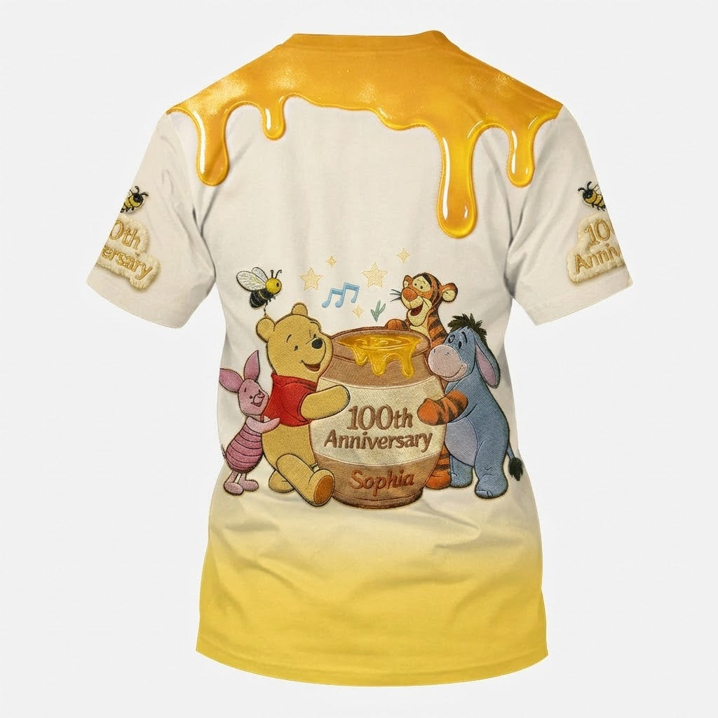 Personalized All-Over Print Anniversary Shirt Gift for Movie Fans