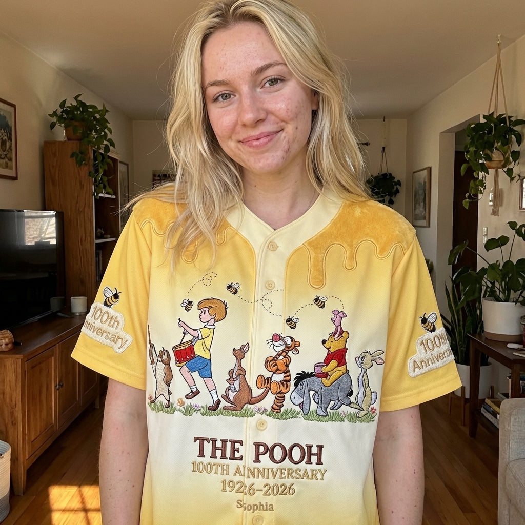 Personalized Baseball Jersey 100th Anniversary Gift for Movie Fans
