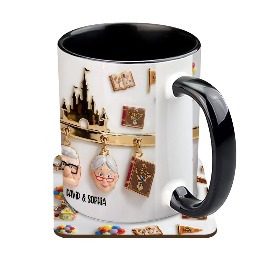 Personalized Accent Mug Gift for Grandparents Couples | GradoCreations