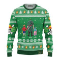 Personalized Chibi Family Ugly Sweater Gift for Dad | Christmas