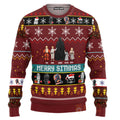 Personalized Ugly Christmas Sweater Merry Sithmas Gift for Dad