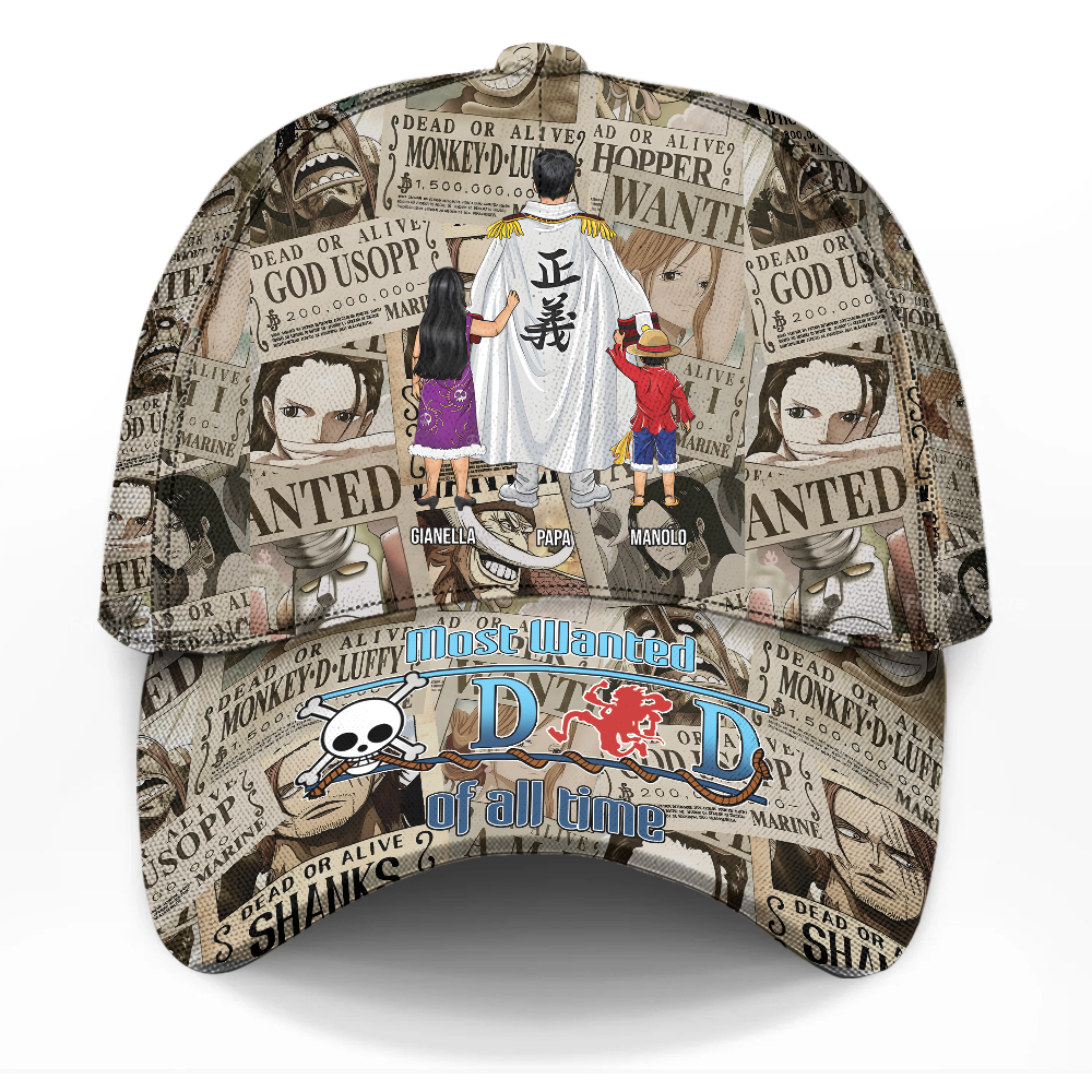 Personalized Pirate Adventure Cap Gift for Dad - Custom Classic Cap