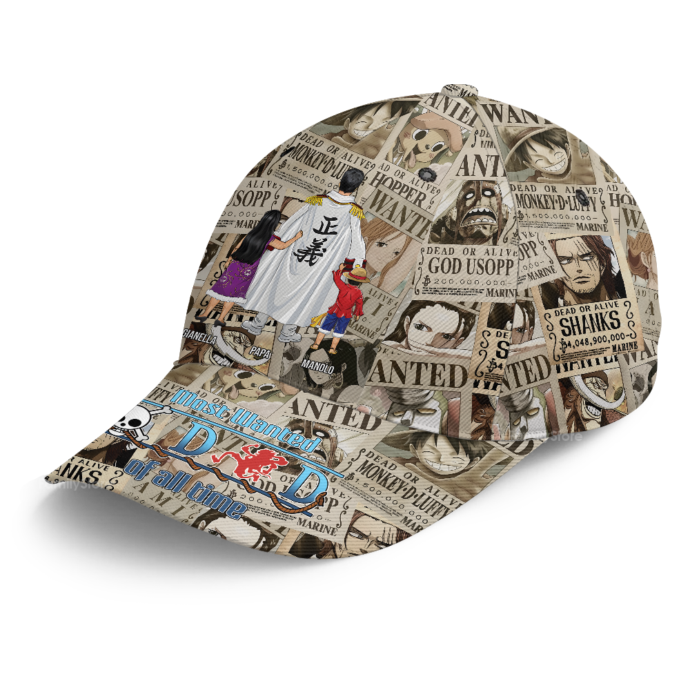 Personalized Pirate Adventure Cap Gift for Dad - Custom Classic Cap