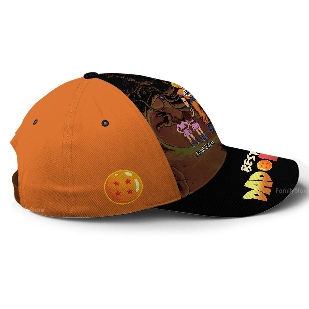 Personalized Classic Cap Best Dad Ever Custom Name Gift for Dad