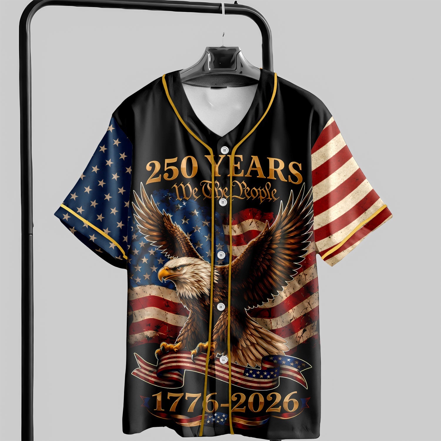 Personalized 250th Anniversary Baseball Jersey Shirt Gift Jersey Baseball Shirt GradoCreations