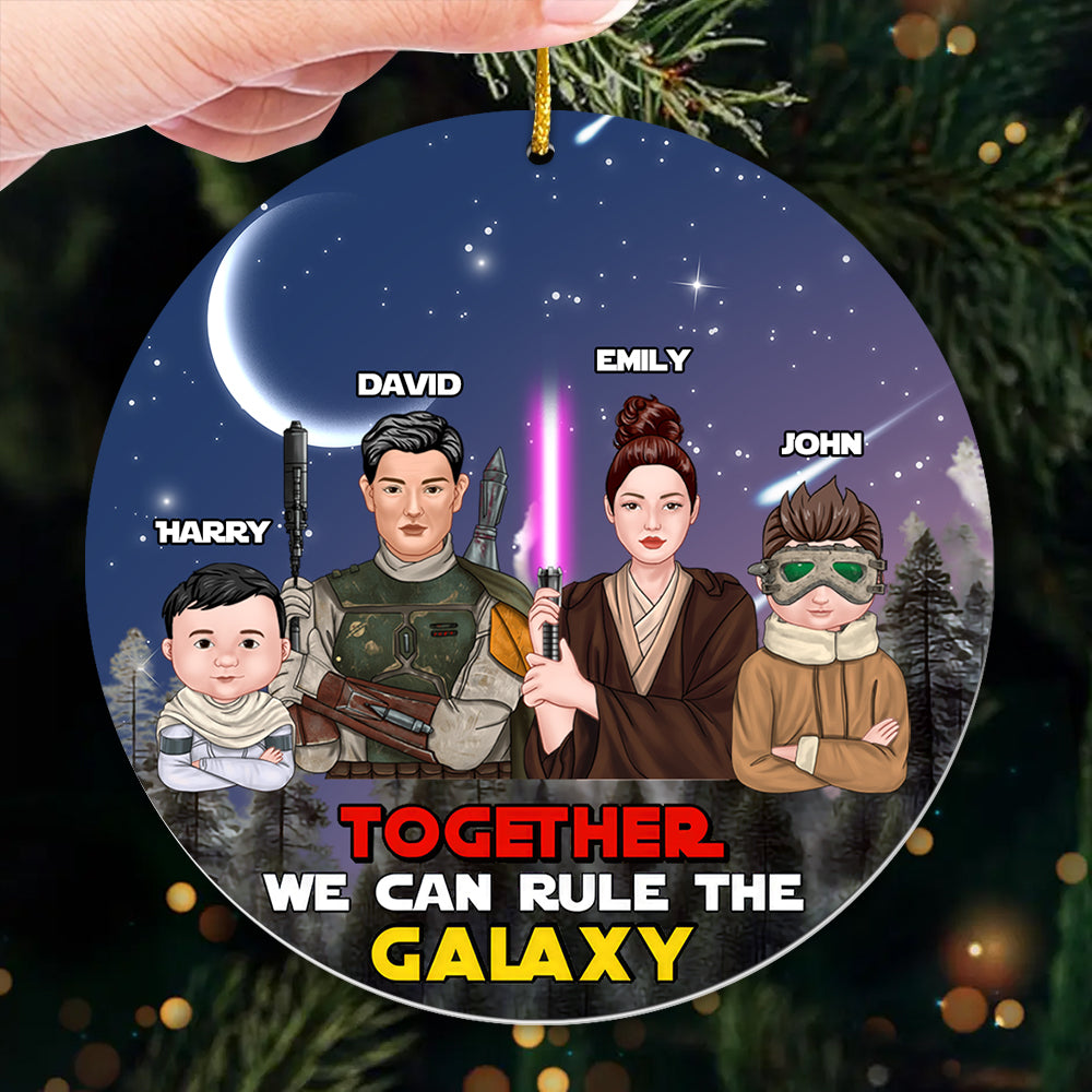 Personalized Star Wars Acrylic Ornament Family Gift