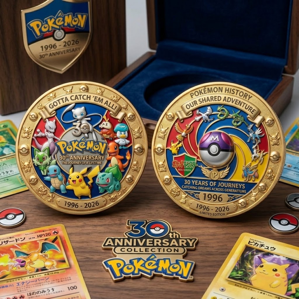 Personalized Commemorative Coin 30th Anniversary Gift for Movie Fans