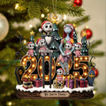 Personalized Spooky Family Acrylic Ornament Christmas Decor