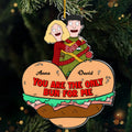 Personalized Acrylic Ornament You Are The Only Bun For Me Gift for Couples