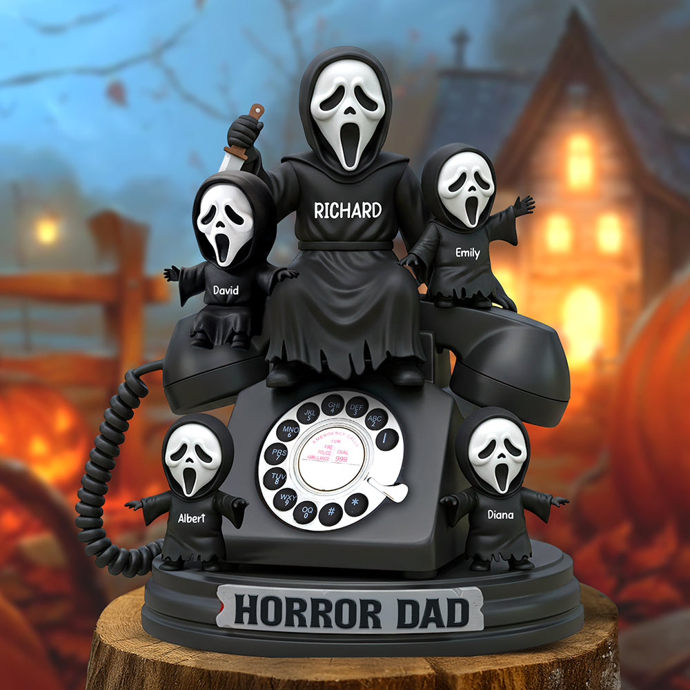 Personalized Ghost Dad Acrylic Plaque Custom Gift for Dad