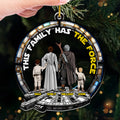 Personalized Star Wars Family Acrylic Ornament Gift for Christmas