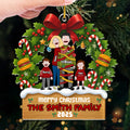 Personalized Family Christmas Acrylic Ornament Gift 2023