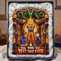 Personalized Dragon Ball Dad Plaque Gift for Father's Day