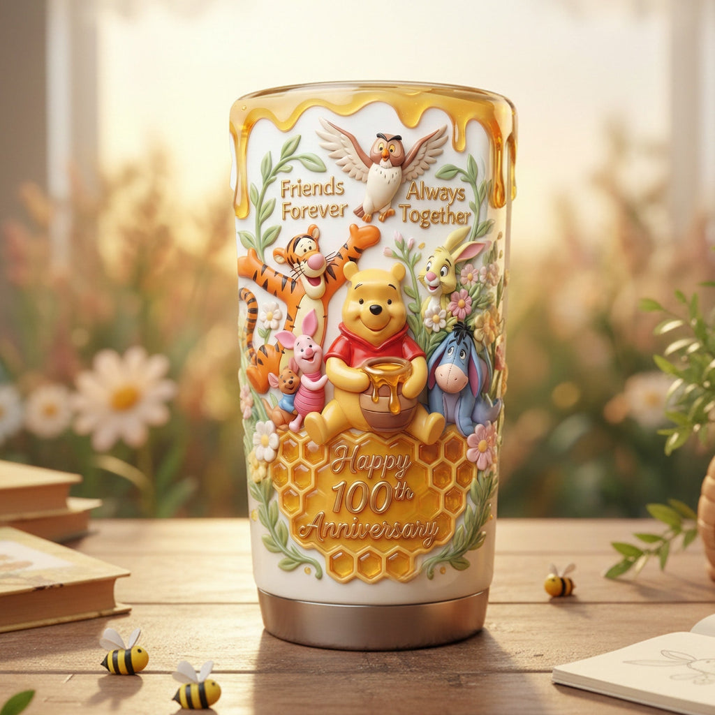 Personalized 100th Anniversary Tumbler Gift for Movie Fans
