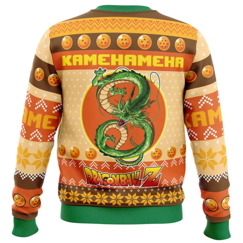 Personalized Dragon Ball Family Ugly Christmas Sweater Gift