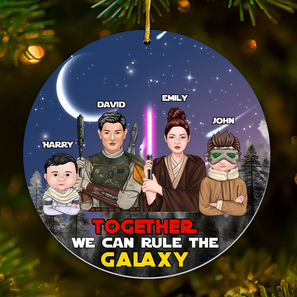 Personalized Star Wars Acrylic Ornament Family Gift