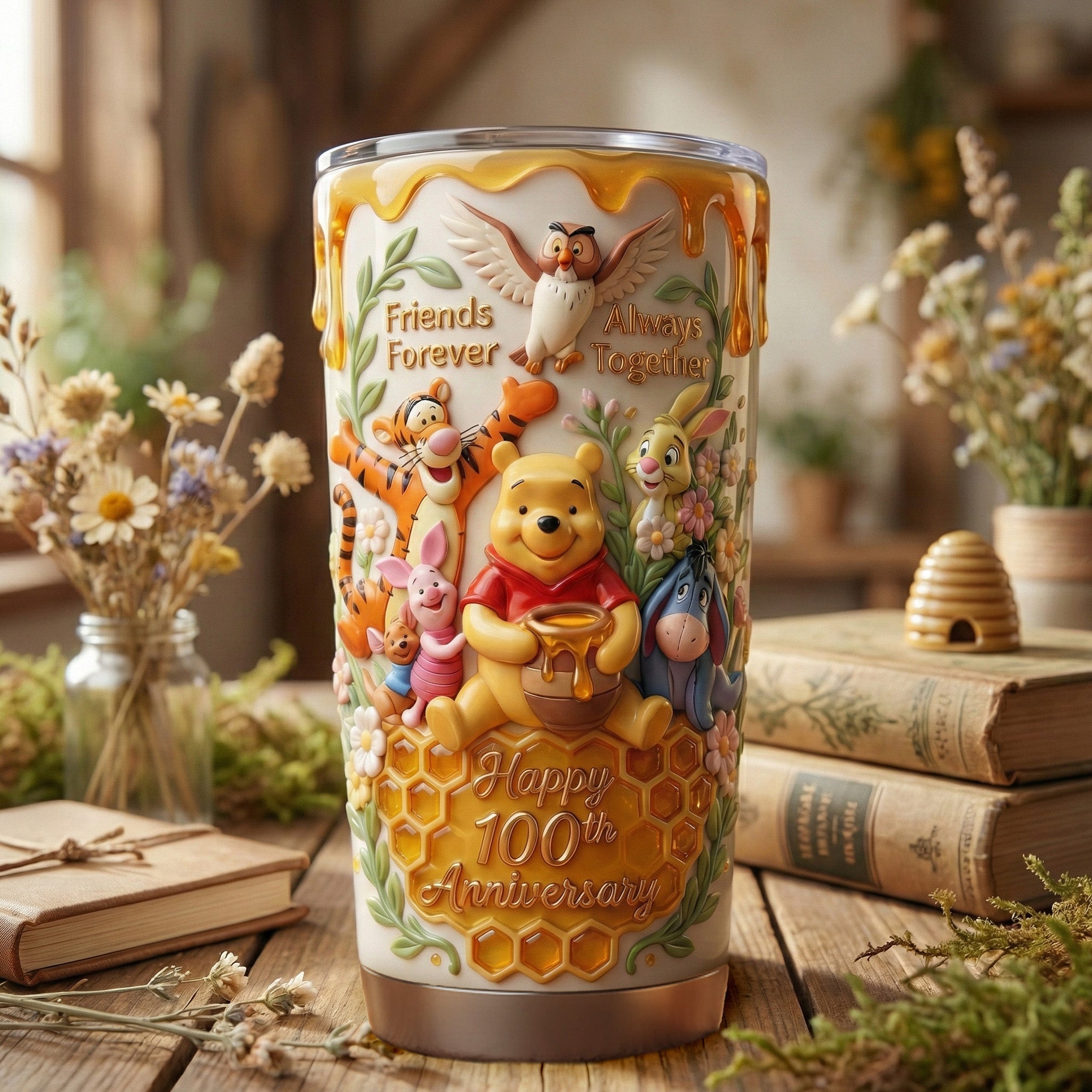 Personalized 100th Anniversary Tumbler Gift for Movie Fans