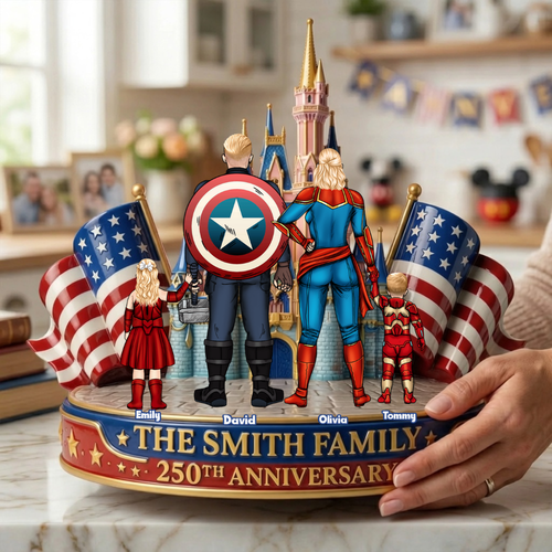 Personalized Acrylic 250th Anniversary Plaque for Family Acrylic Plaque GradoCreations