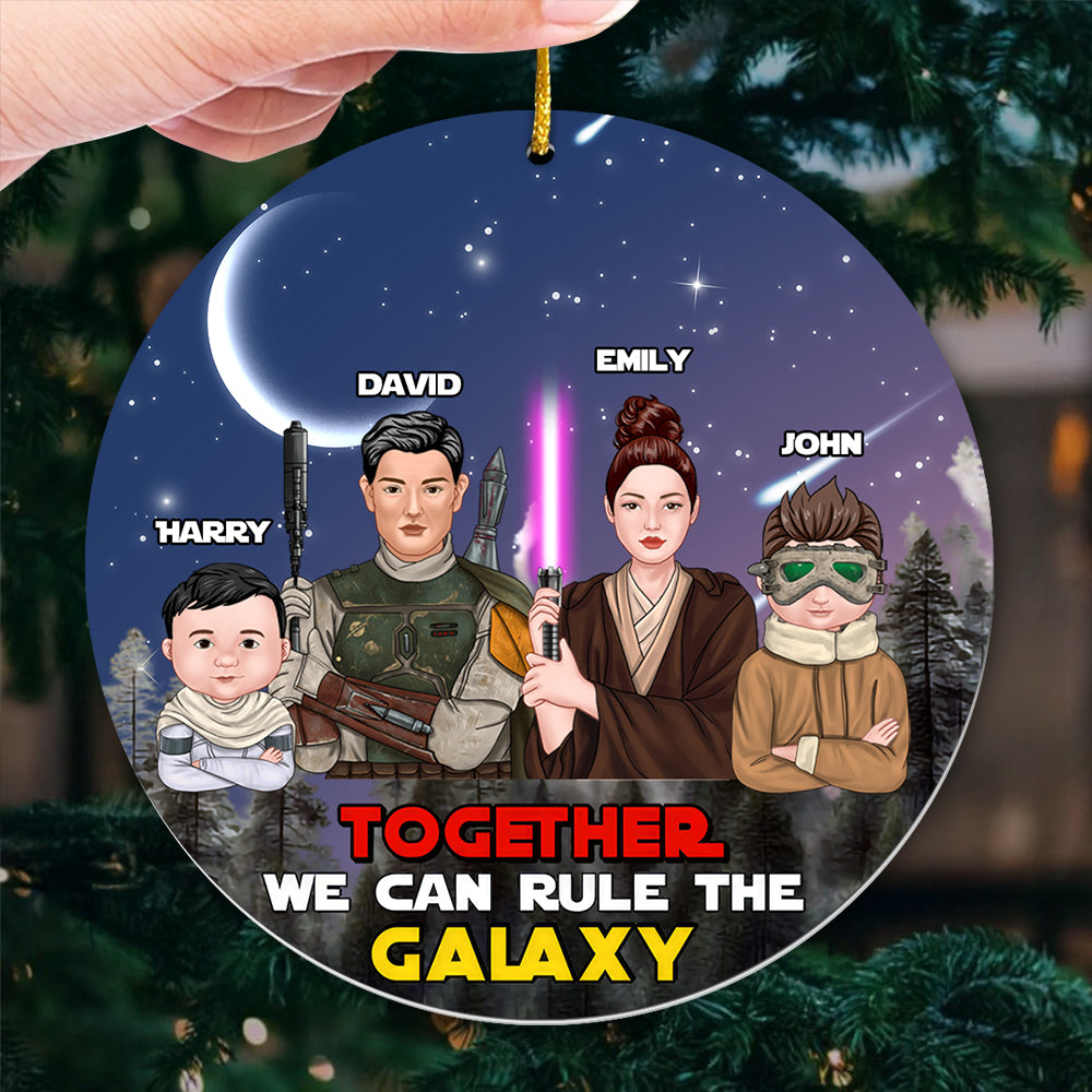 Personalized Star Wars Acrylic Ornament Family Gift