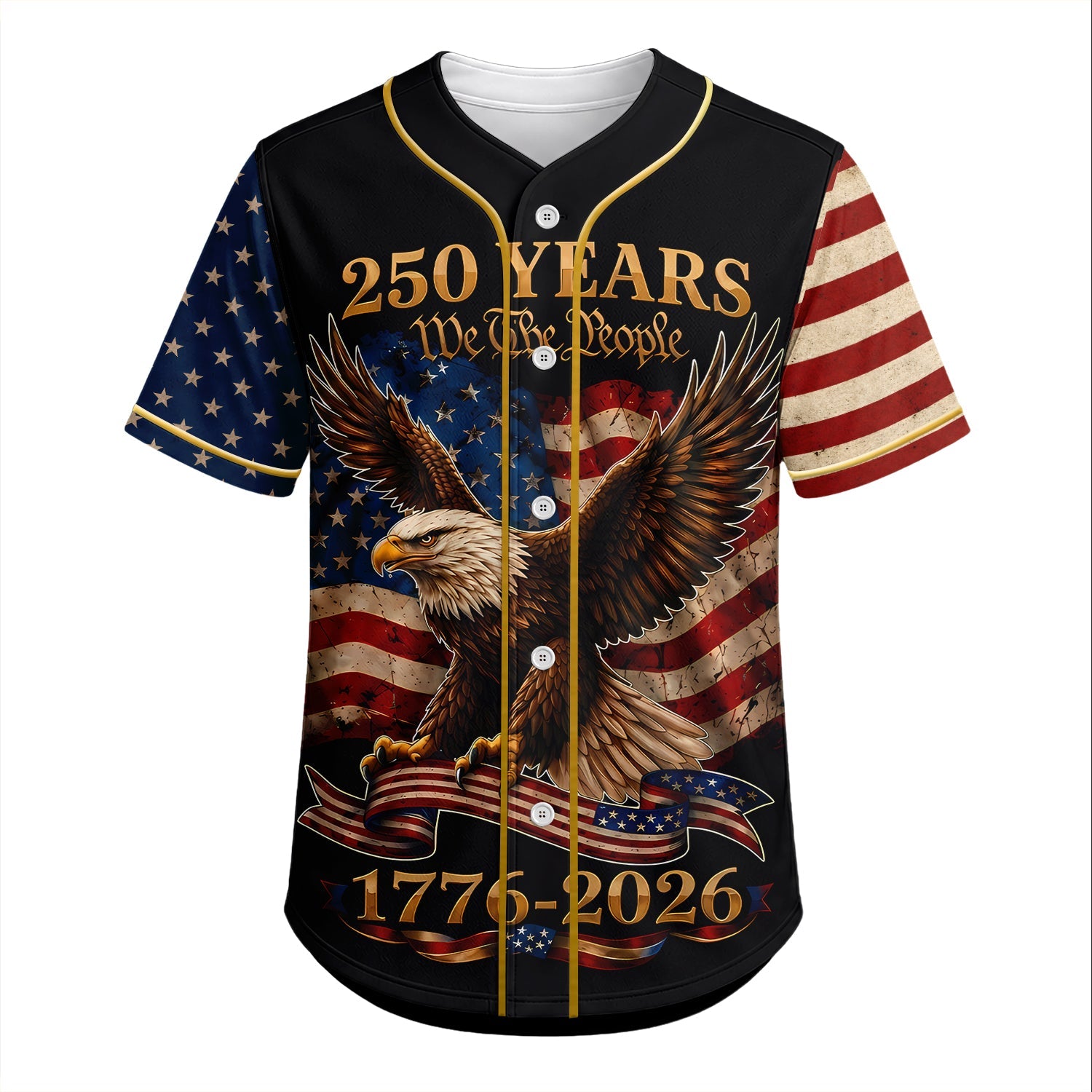 Personalized 250th Anniversary Baseball Jersey Shirt Gift Jersey Baseball Shirt GradoCreations