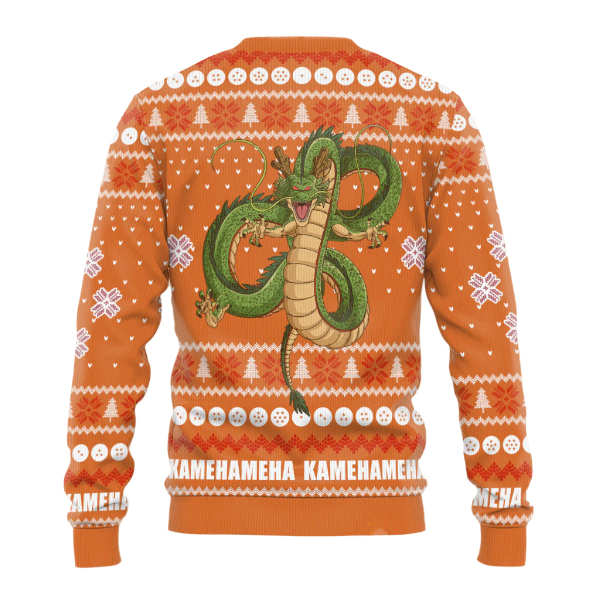 Personalized Goku Kamehameha Ugly Sweater Gift for Dad