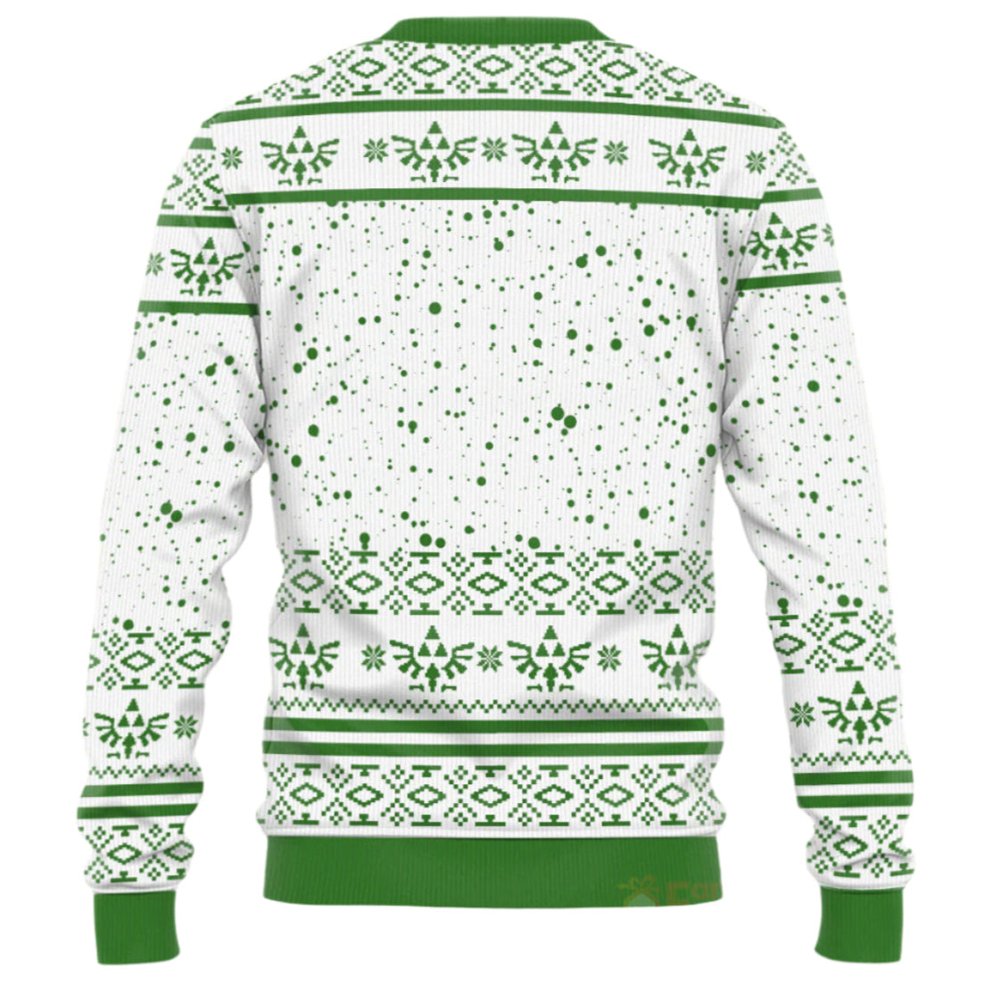 Personalized Ugly Sweater Featuring Zelda Design for Dad, Grandpa, Husband - Holiday Gift