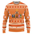 Personalized Goku Kamehameha Ugly Sweater Gift for Dad