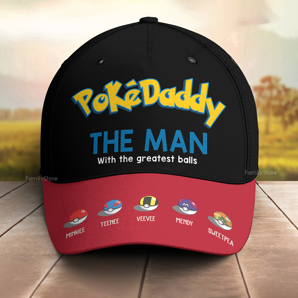 Personalized Classic Cap for Dad with Custom Design Gift