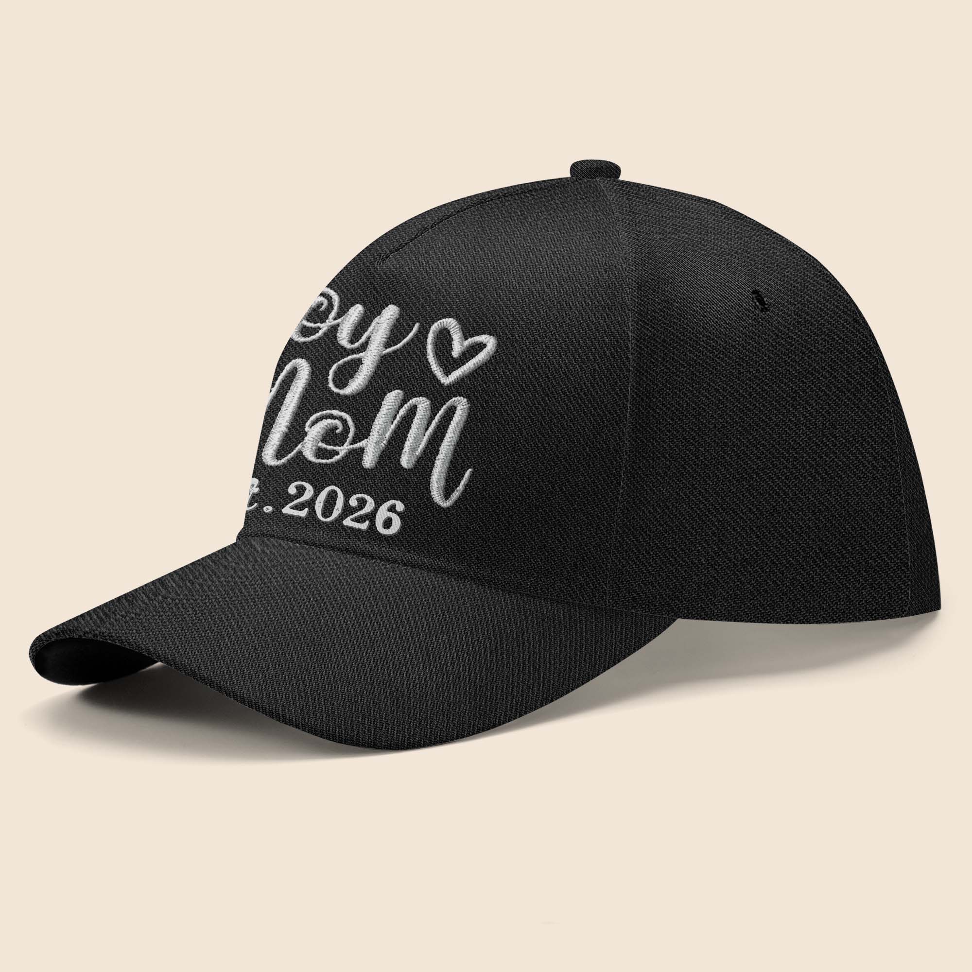 Personalized Classic Cap for Boy Mom with Custom Year Gift