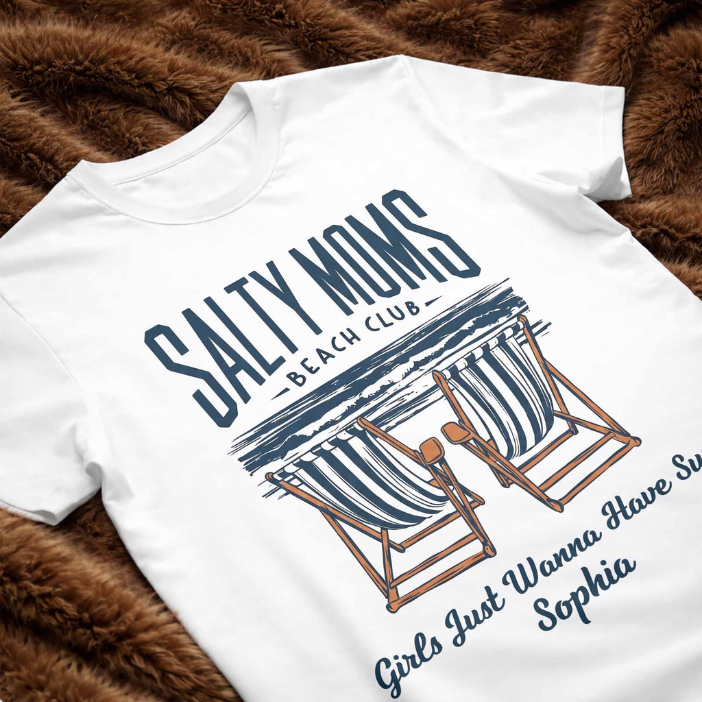 Personalized Unisex T-shirt Hoodie Custom Gift for Mom Beach Lovers Shirt GradoCreations