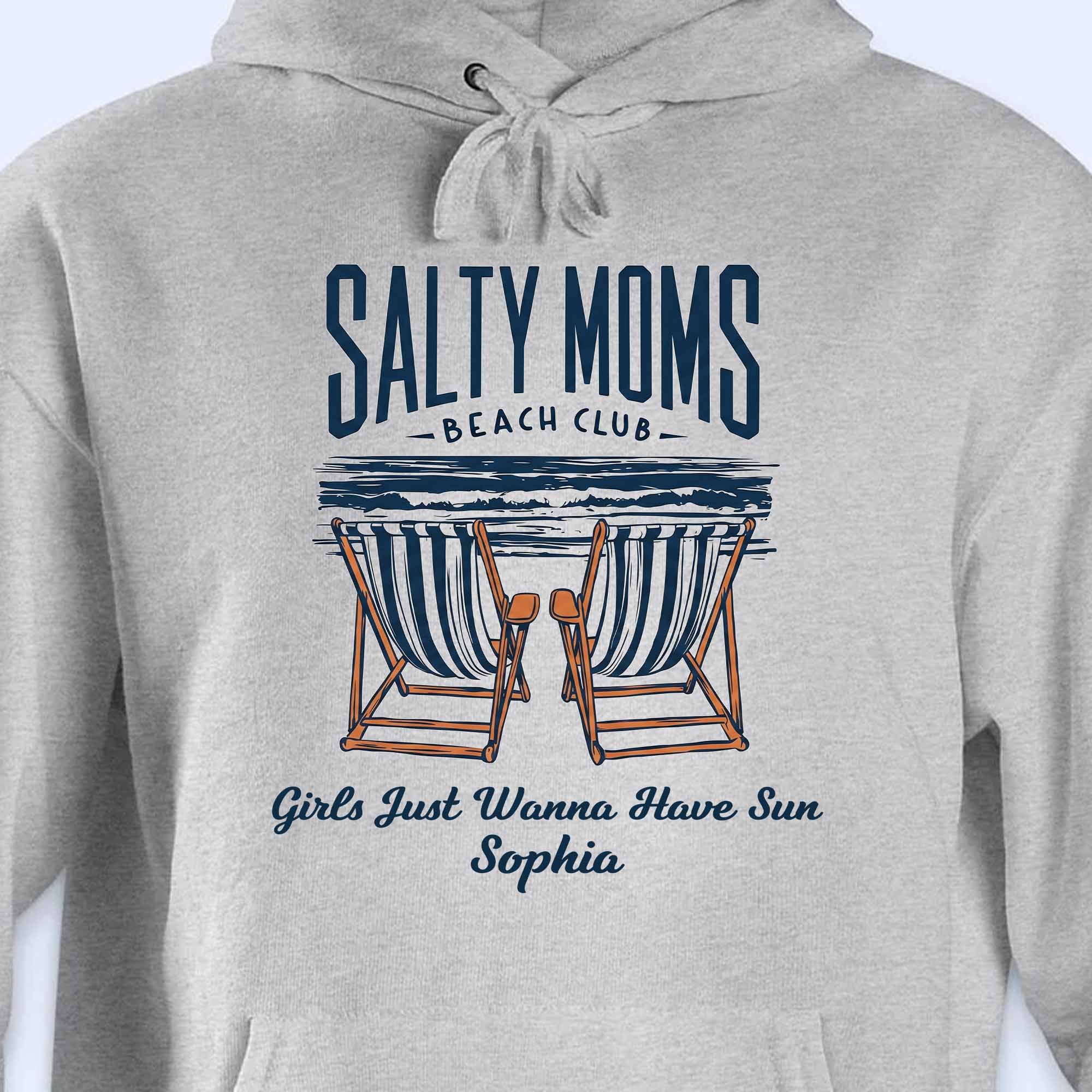 Personalized Unisex T-shirt Hoodie Custom Gift for Mom Beach Lovers Shirt GradoCreations