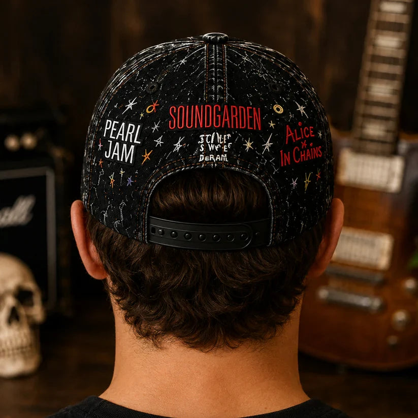 Personalized Classic Rock Legends Cap Custom Hat Gift for Music Lovers Classic Cap GradoCreations