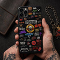 Personalized Classic Rock Legends Phone Case for Music Lovers GradoCreations