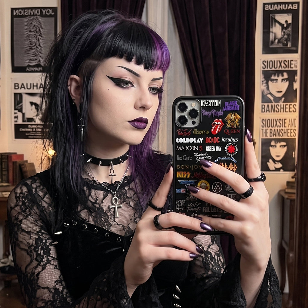Classic Rock Legends Phone Case for Music Lovers | Customizable GradoCreations