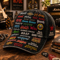 Personalized Classic Rock Legends Edition Cap Custom Design Gift GradoCreations