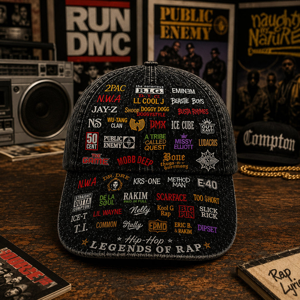 Personalized Legends Edition Classic Cap for Rap Lovers GradoCreations