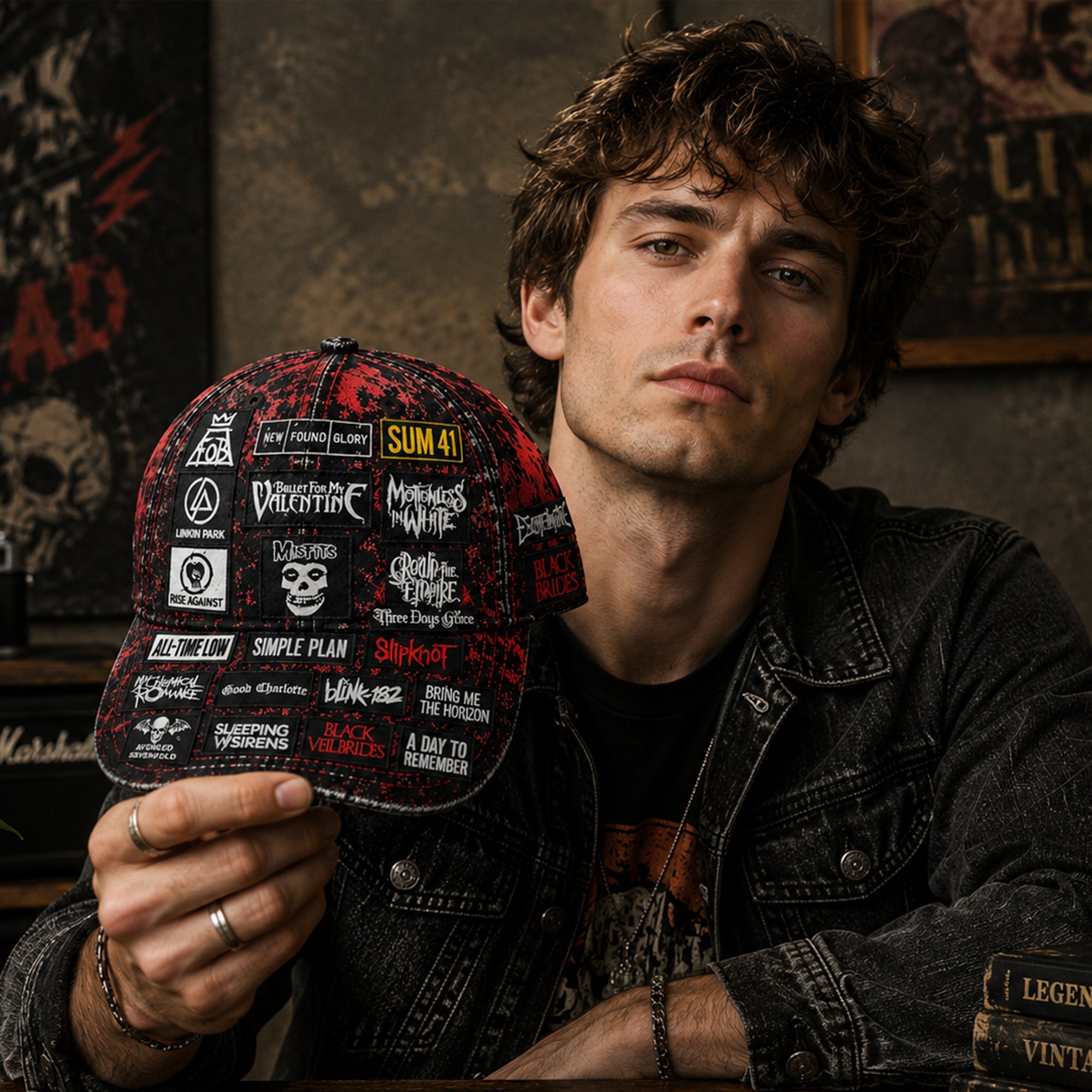 Personalized Legends Edition Classic Cap for Rock Music Fans GradoCreations