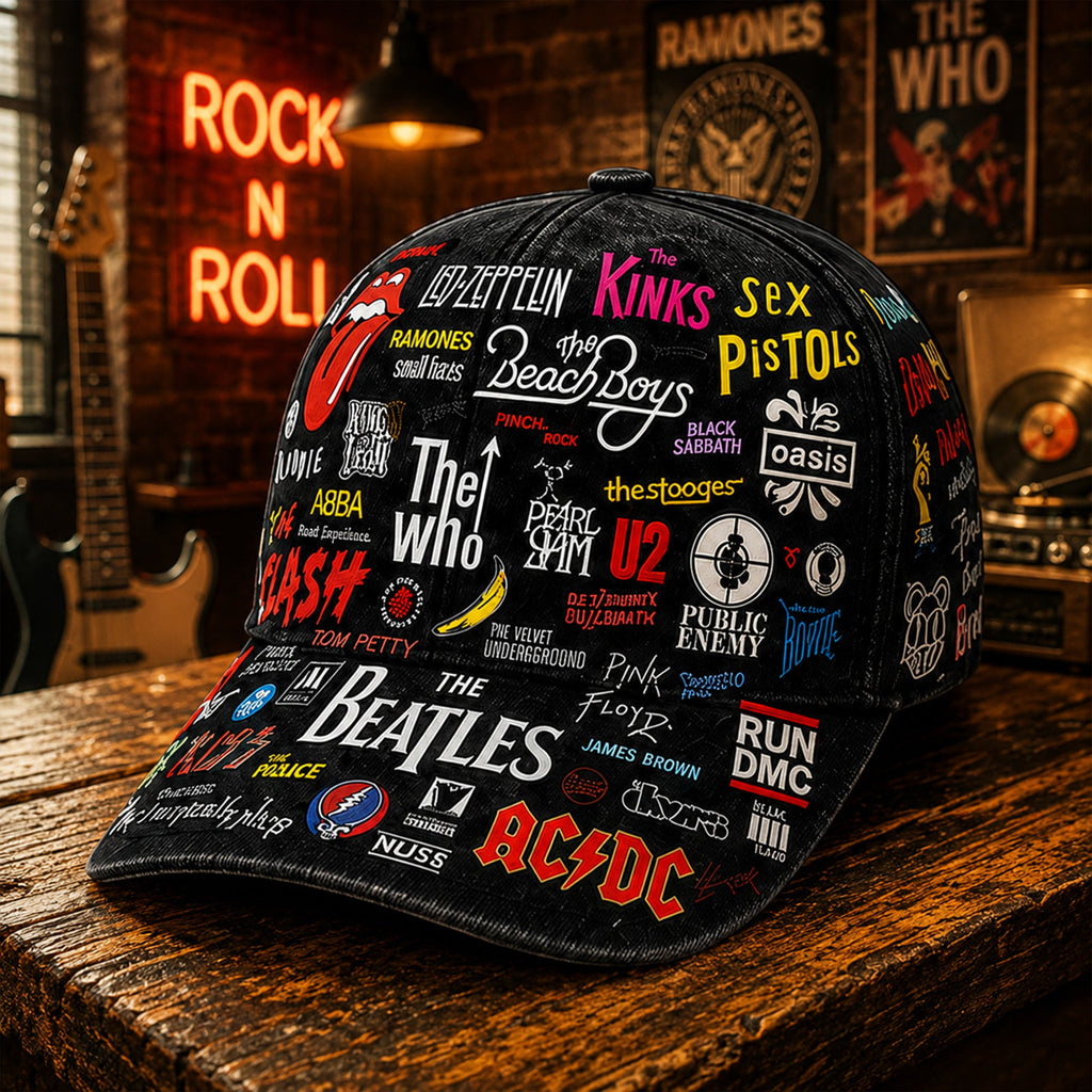 Personalized Classic Rock Cap Custom Legends Edition Gift Classic Cap GradoCreations