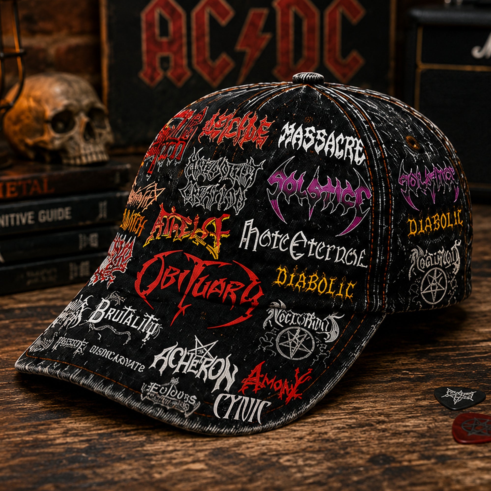 Custom Classic Cap for Rock Lovers | Legends Edition Hat GradoCreations
