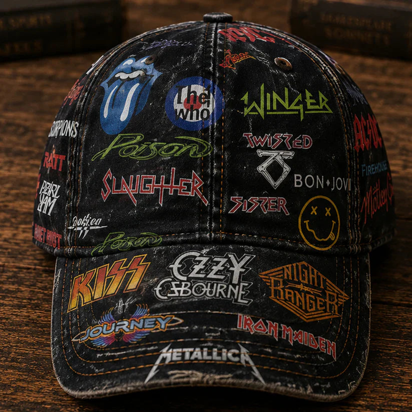 Personalized Classic Rock Cap with Legends Edition Design Classic Cap GradoCreations