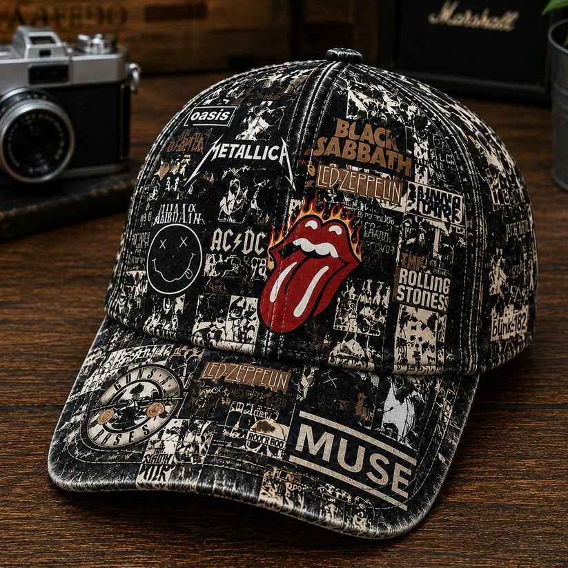 Rock Music Legends Edition Classic Cap for Music Lovers Classic Cap GradoCreations