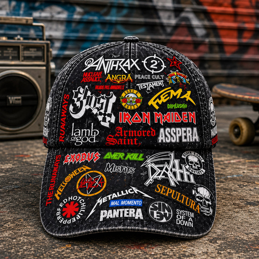 Custom Classic Cap for Rock Lovers | Legends Edition Snapback Classic Cap GradoCreations