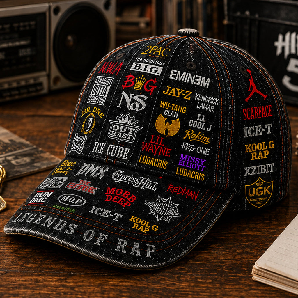 Personalized Legends Edition Classic Cap for Rap Lovers GradoCreations