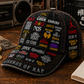 Personalized Legends Edition Classic Cap for Rap Lovers GradoCreations