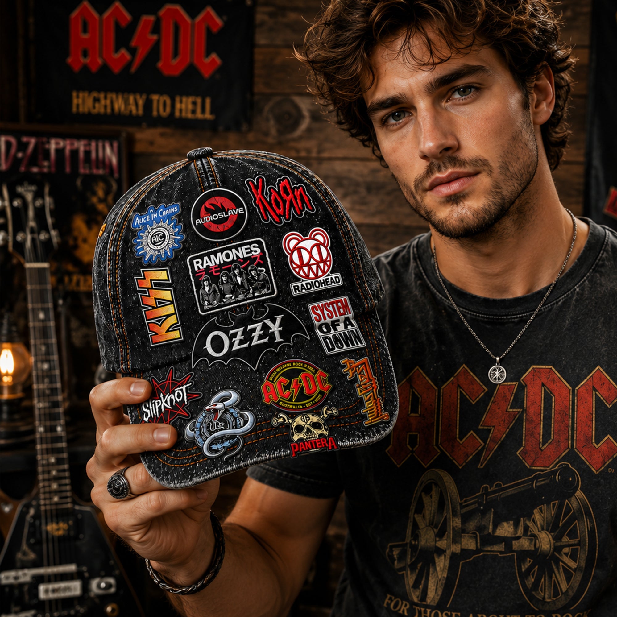 Personalized Classic Rock Cap with Legends Edition Design GradoCreations
